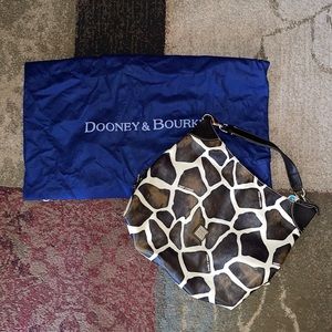 Giraffe print Dooney & Bourke